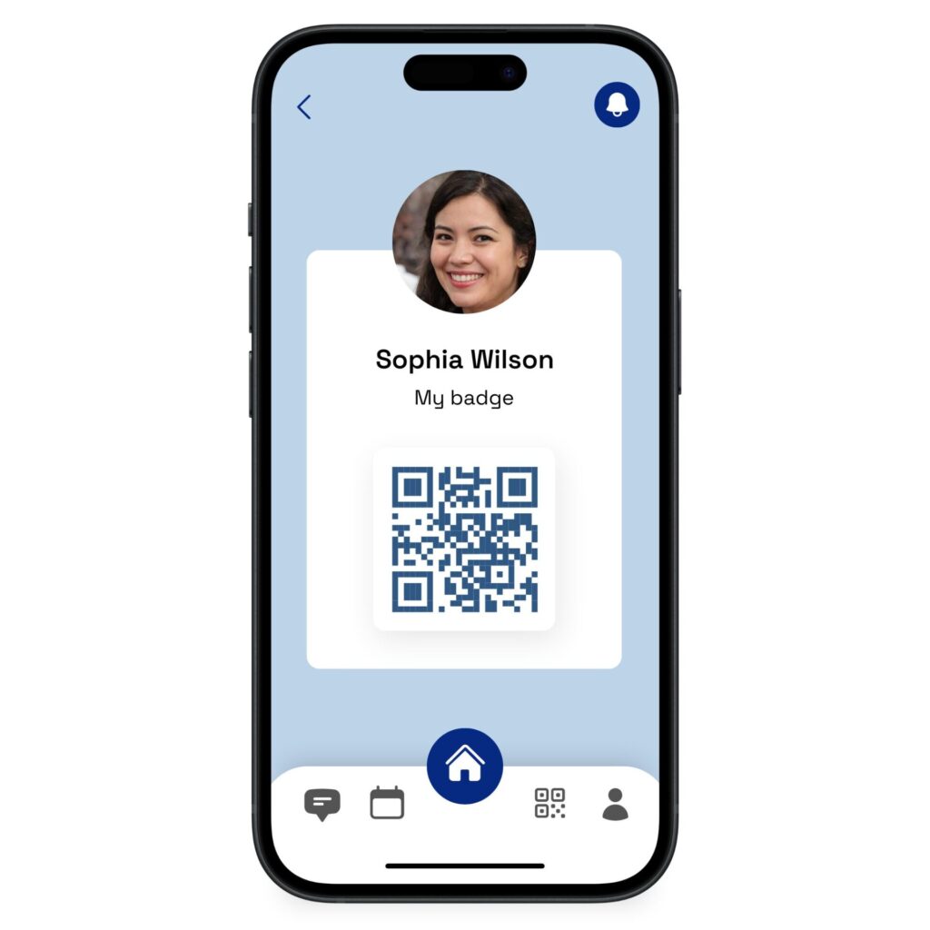 Mobile showing the Nudato app